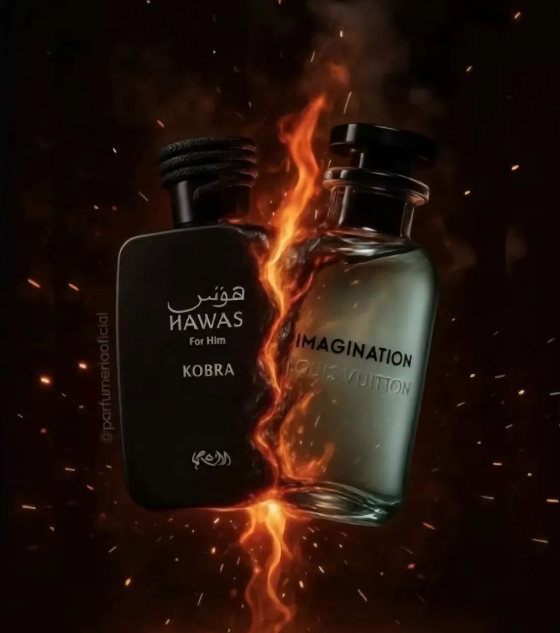 Perfume Árabe Hawas Kobra (Imagination) 100ml