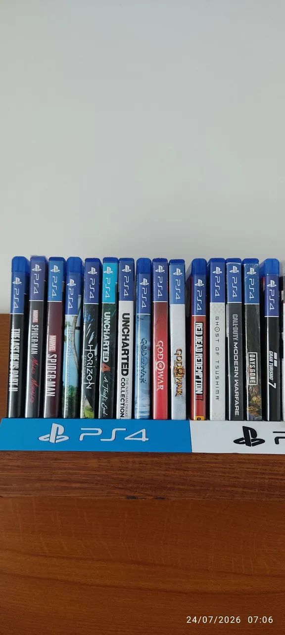 PS4 completo. 