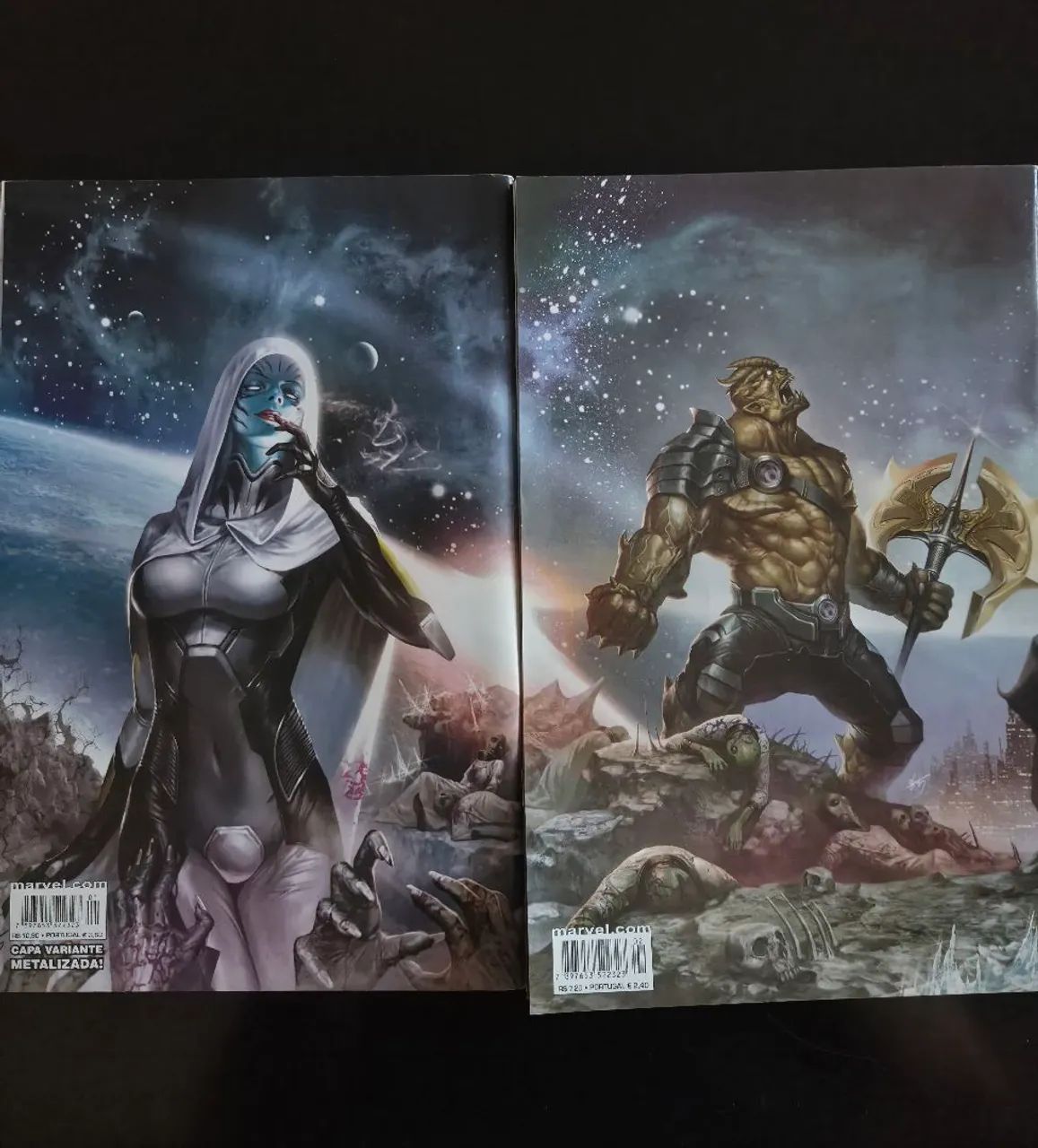 Lote 2 Hqs Infinito Edições 1 E 2 - Panini Marvel (capa Metalizada N1) - Foto 2