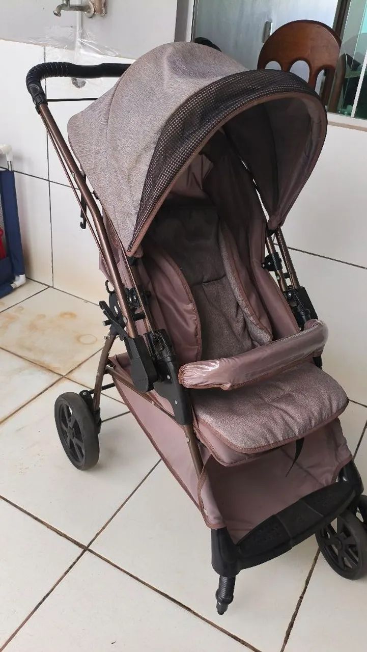 Carrinho de bebê Caramelo Galzerano  - Foto 3