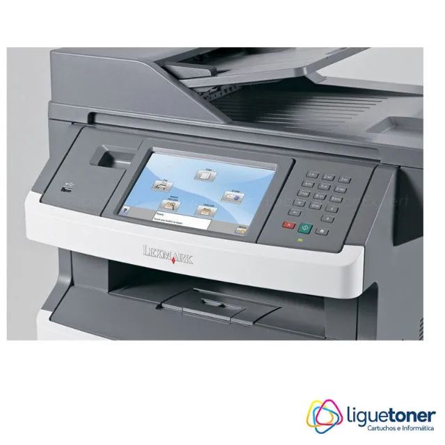 Impressora Multifuncional Lexmark X466 Usada - Foto 2
