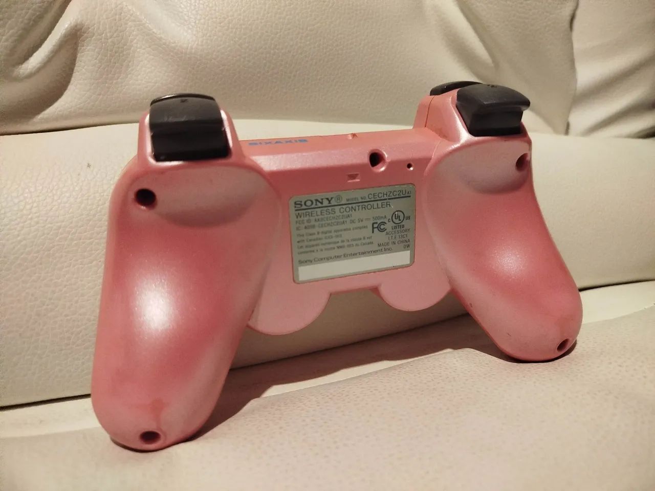Controle ps3 rosa original  - Foto 3