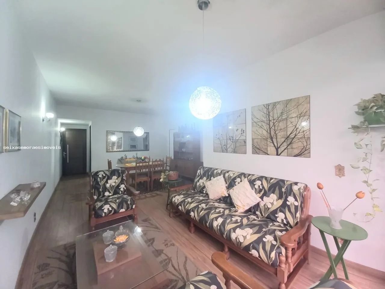 Sofá de madeira Maciça - Lindo e novinho - Foto 4