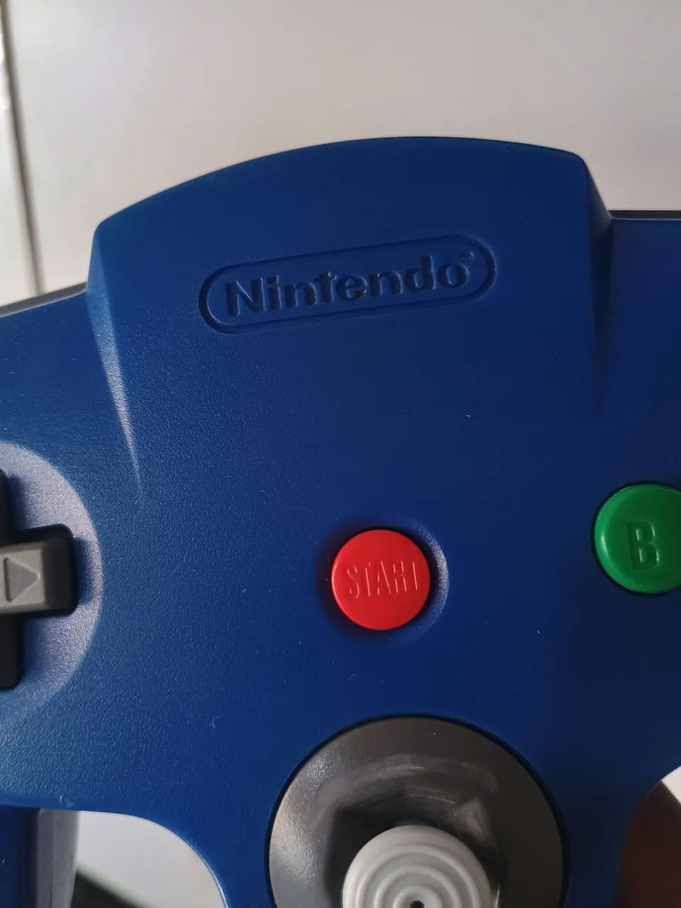 Controle Nintendo 64 azul original  - Foto 3