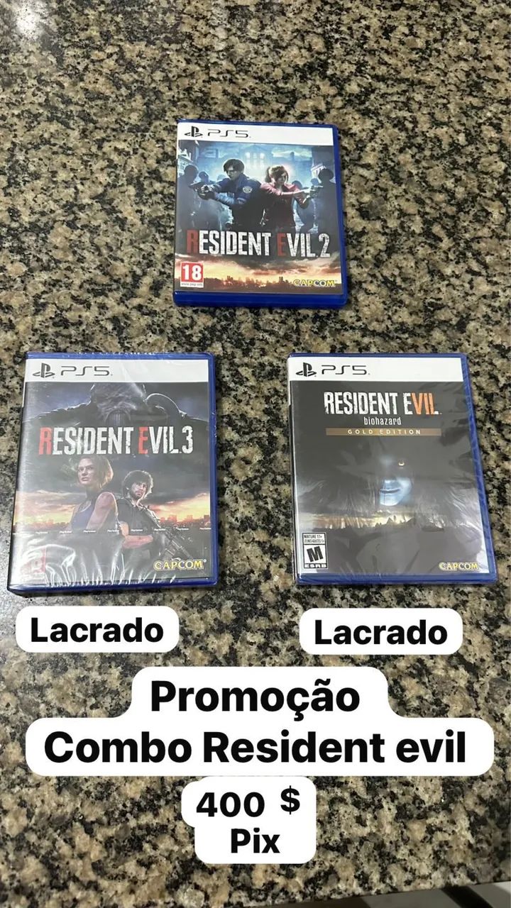 Resident evil combo promocional 