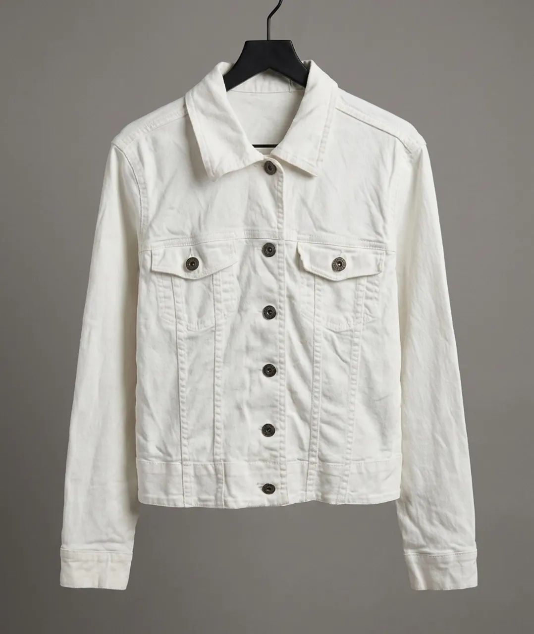 Jaqueta Jeans Branca 