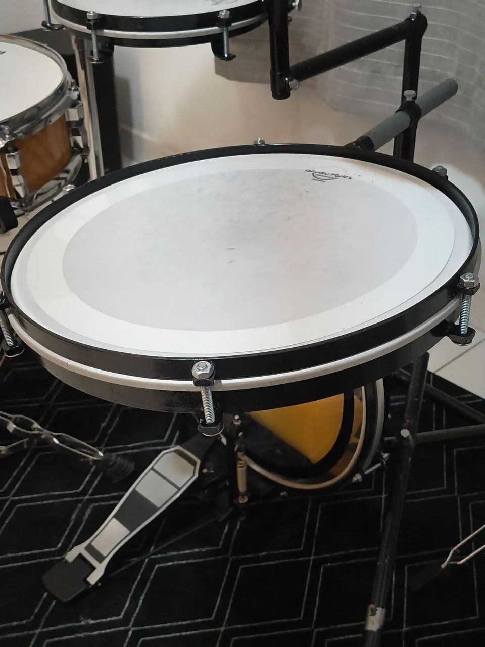 Bateria Compacta Completa - Troco por Bateria Eletrônica - Foto 5