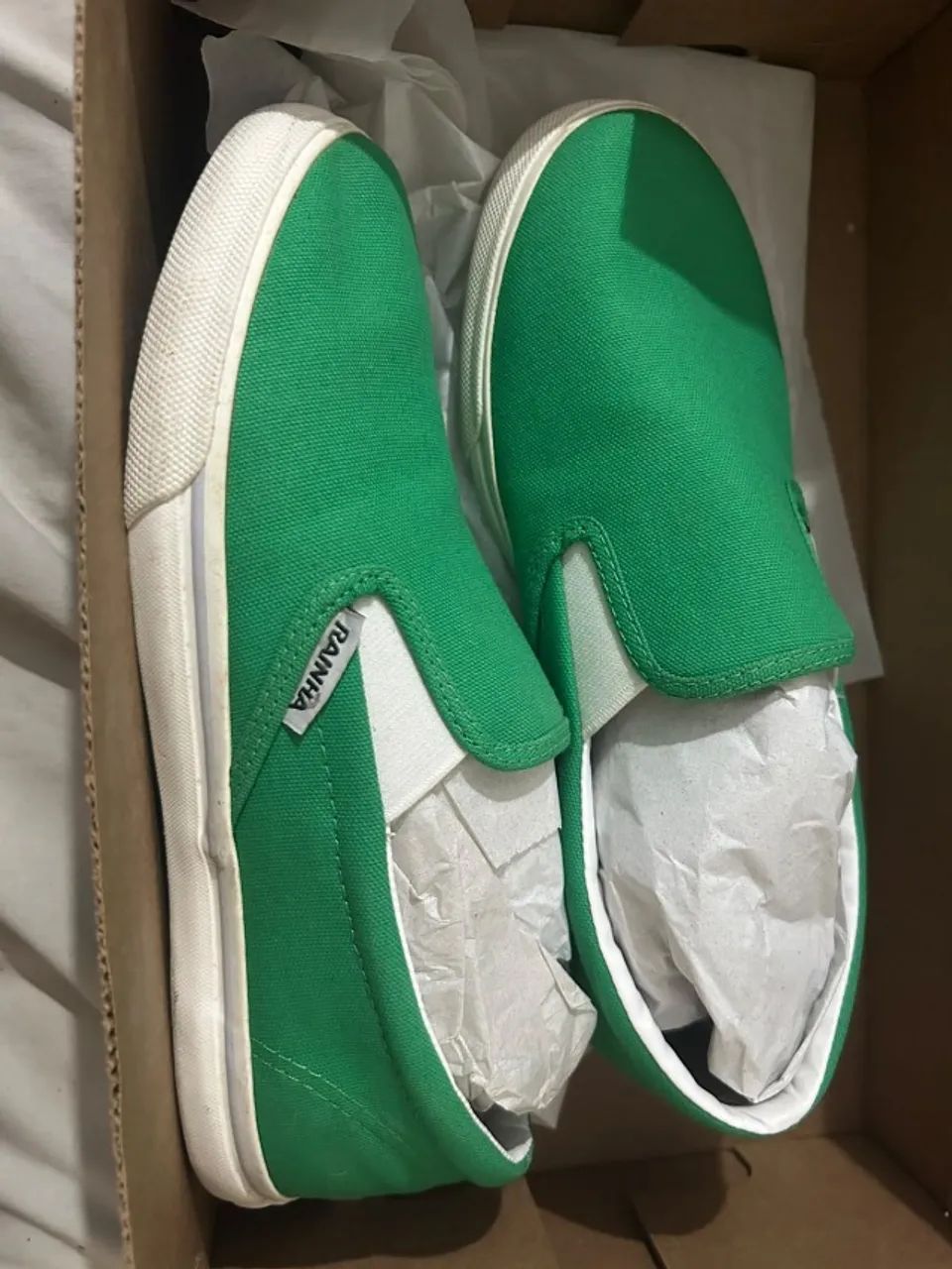 Tênis Rainha Slip On Verde