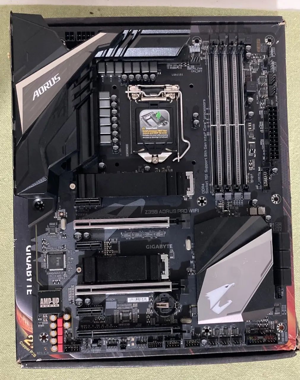 Placa Mãe Gigabyte Z390 AORUS PRO WIFI