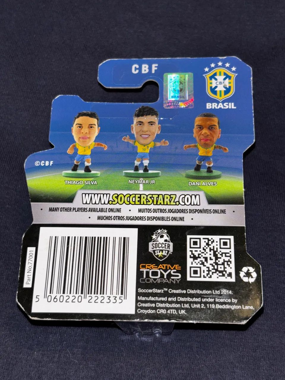 +m+ Minicraque Oscar Brasil Copa 2014 - Soccerstarz - Foto 2