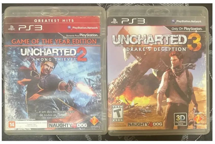 Uncharted 2 e 3 