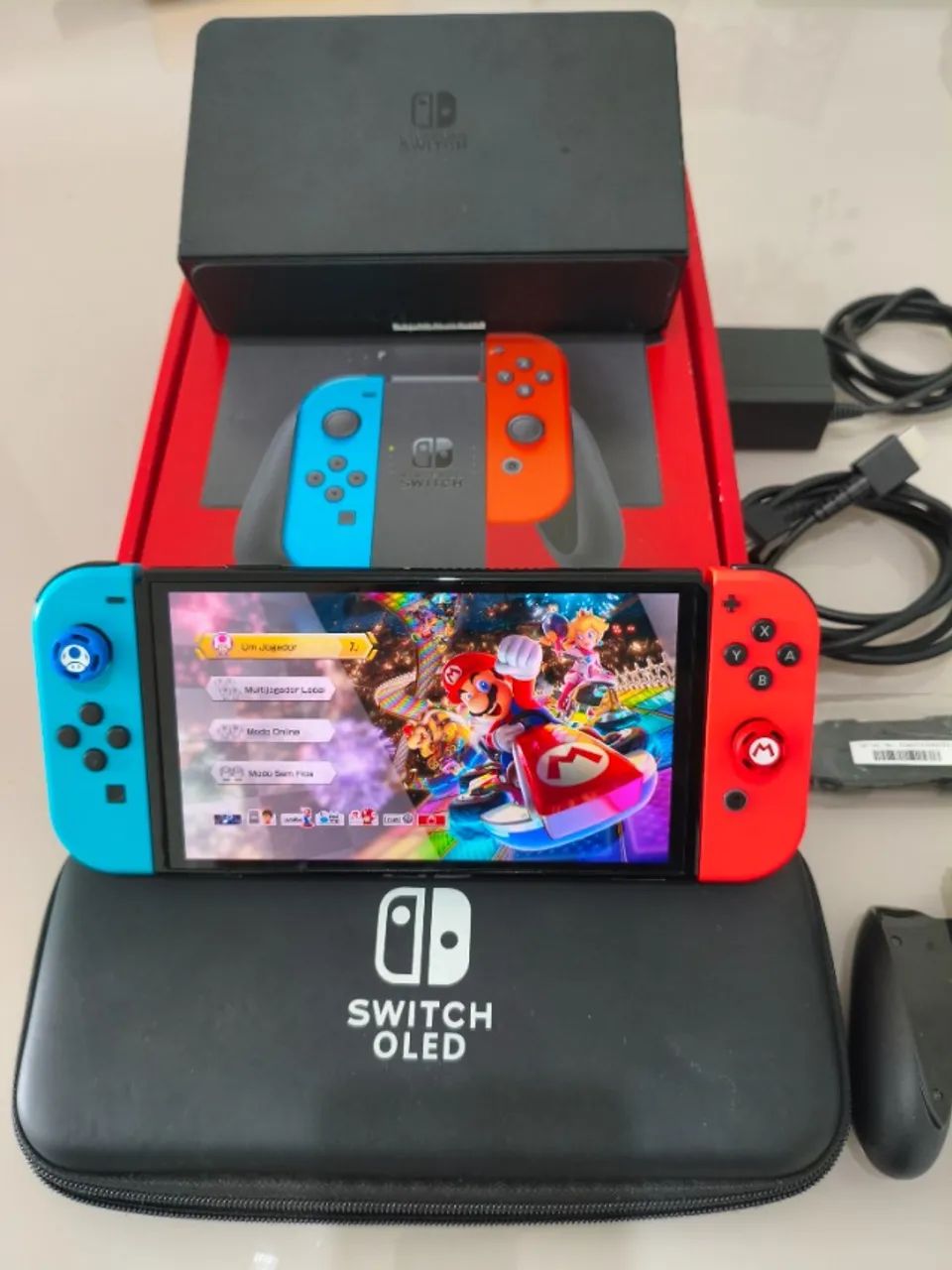 Nintendo Switch OLED ZERO! Com Mario Kart - Foto 2