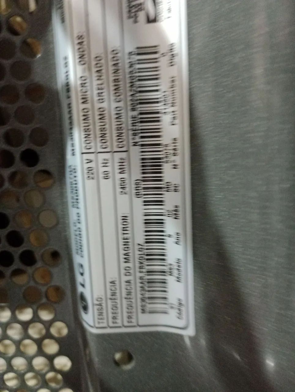 Microondas LG 30 lts espelhado  - Foto 5