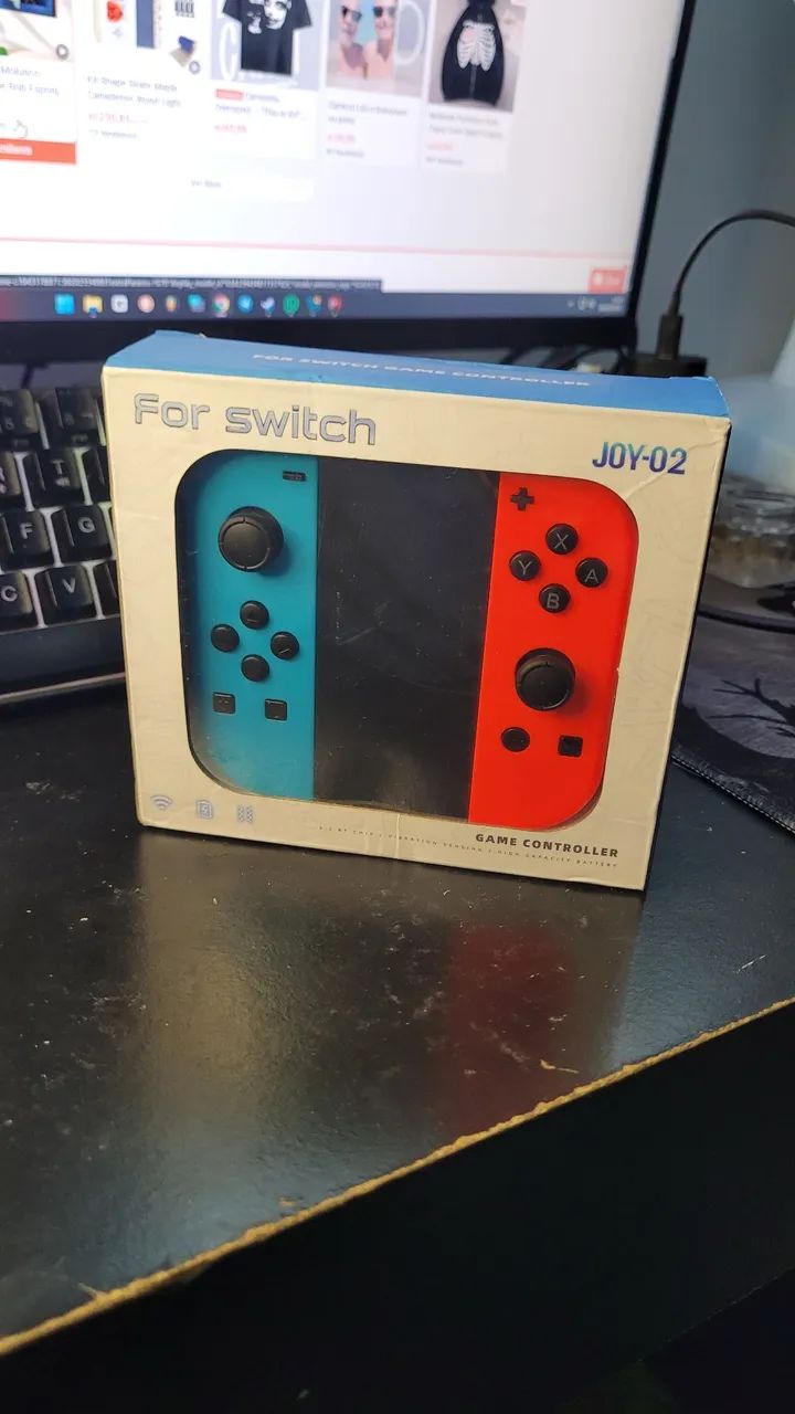 JoyCon Nintendo Switch Com Leds - Foto 4