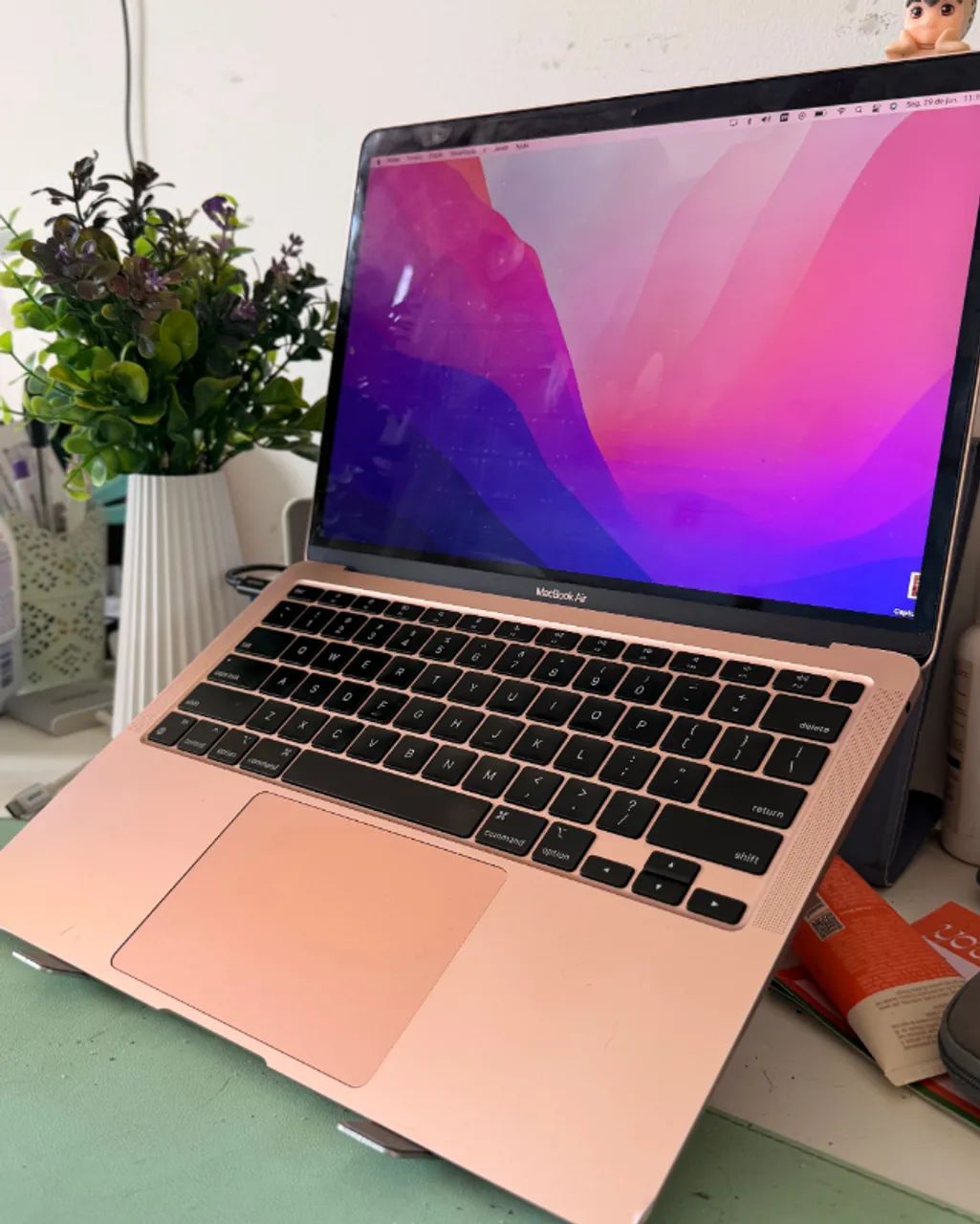 macbook air m1 256gb rose gold - Notebooks - Itararé, São Vicente