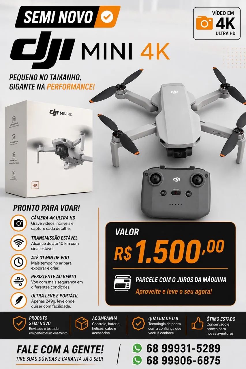 Drone Dji mini 4K