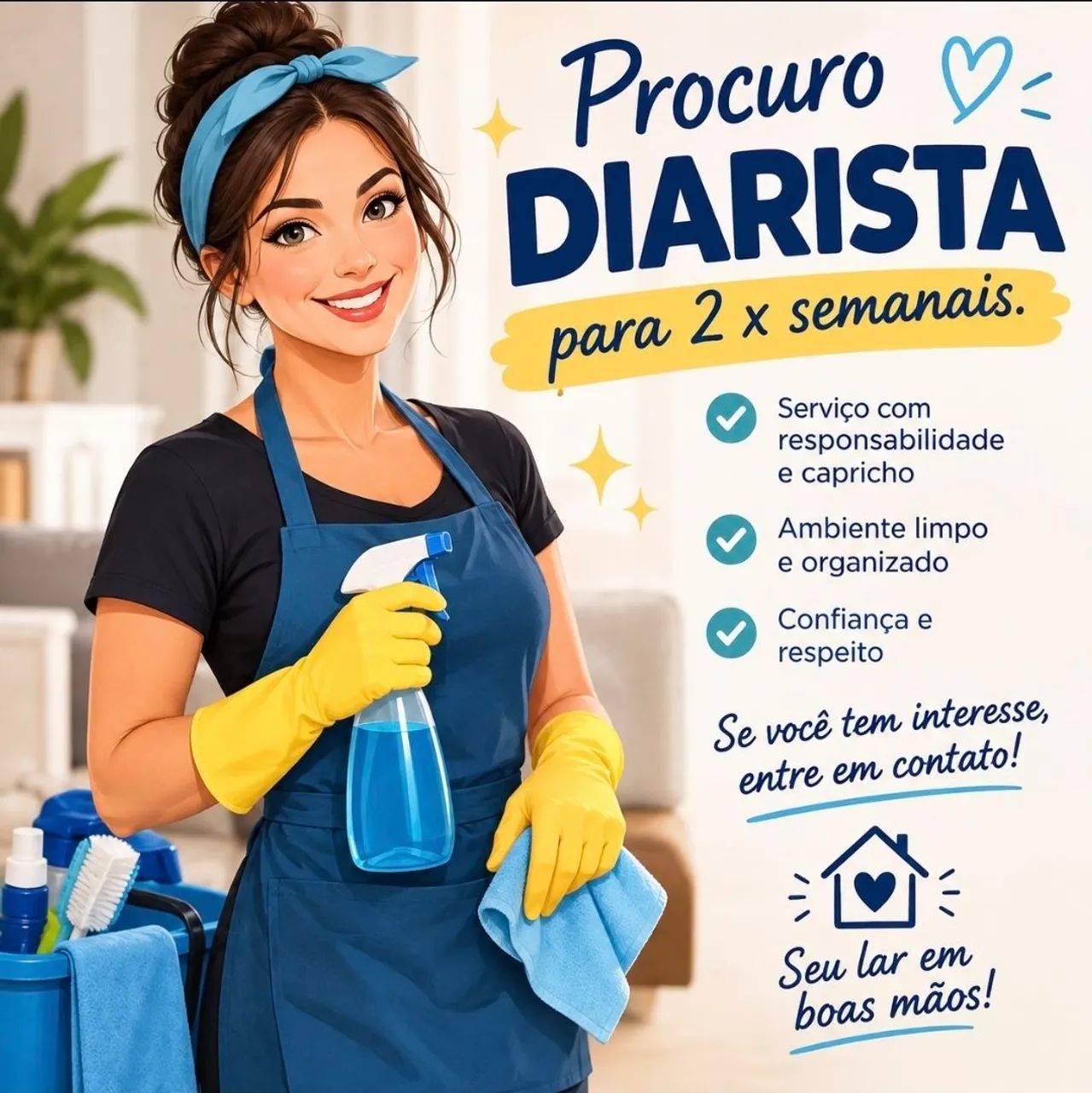 Diarista 2 x semanais