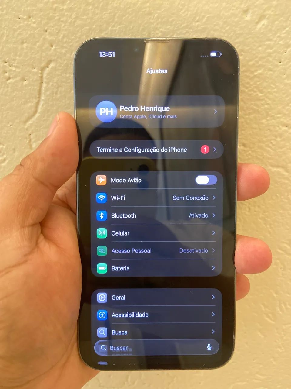 iPhone 13 Pro Max 128GB Azul - Tudo Funcionando - Foto 3