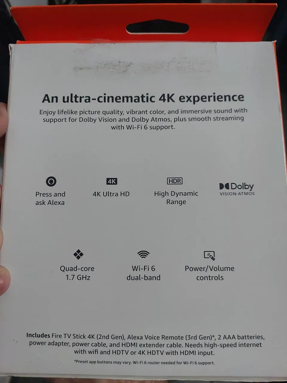 Fire tv stick 4K WIFI 6 - Foto 2