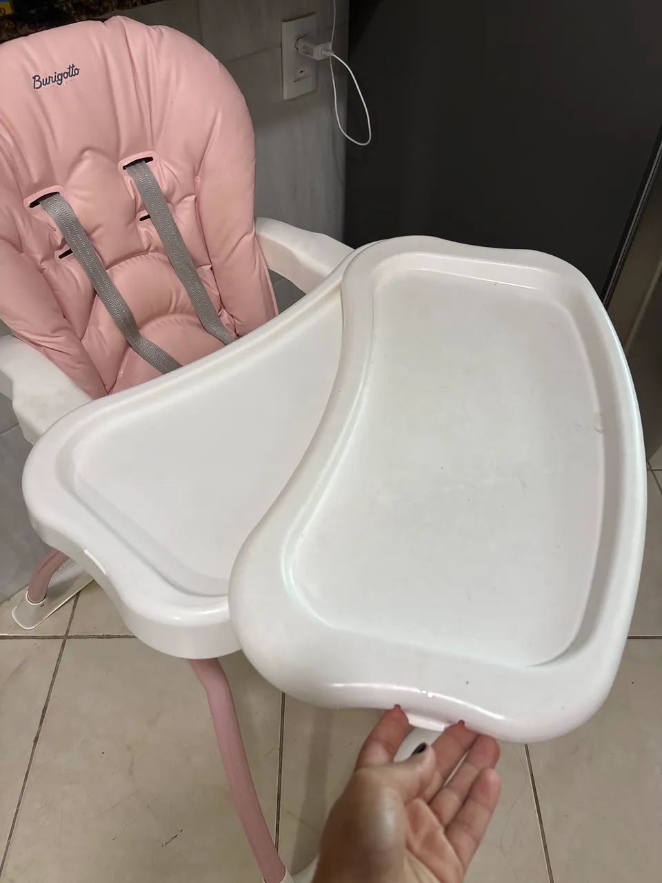 Cadeira alimentação infantil burigotto - Foto 3