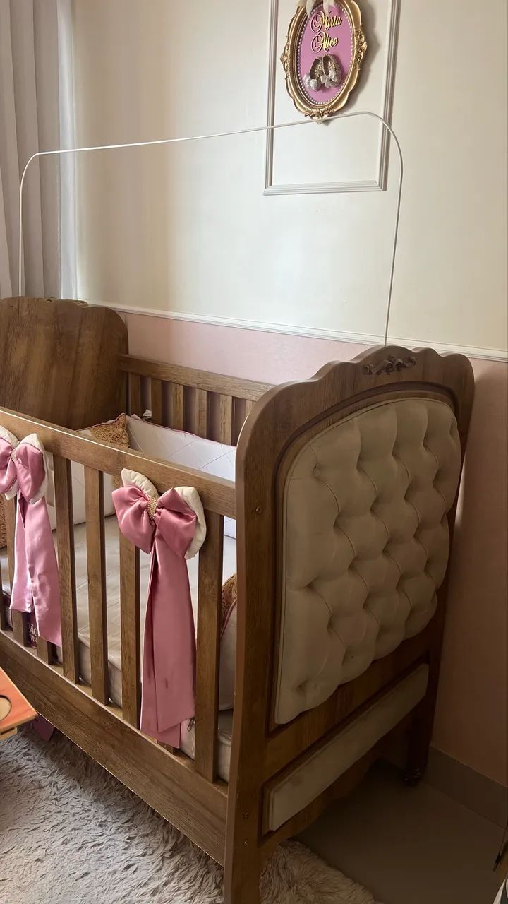 BERÇO PROVENÇAL LUXO 3 EM 1 COM COLCHÃO ORTOBOM ? - Foto 3