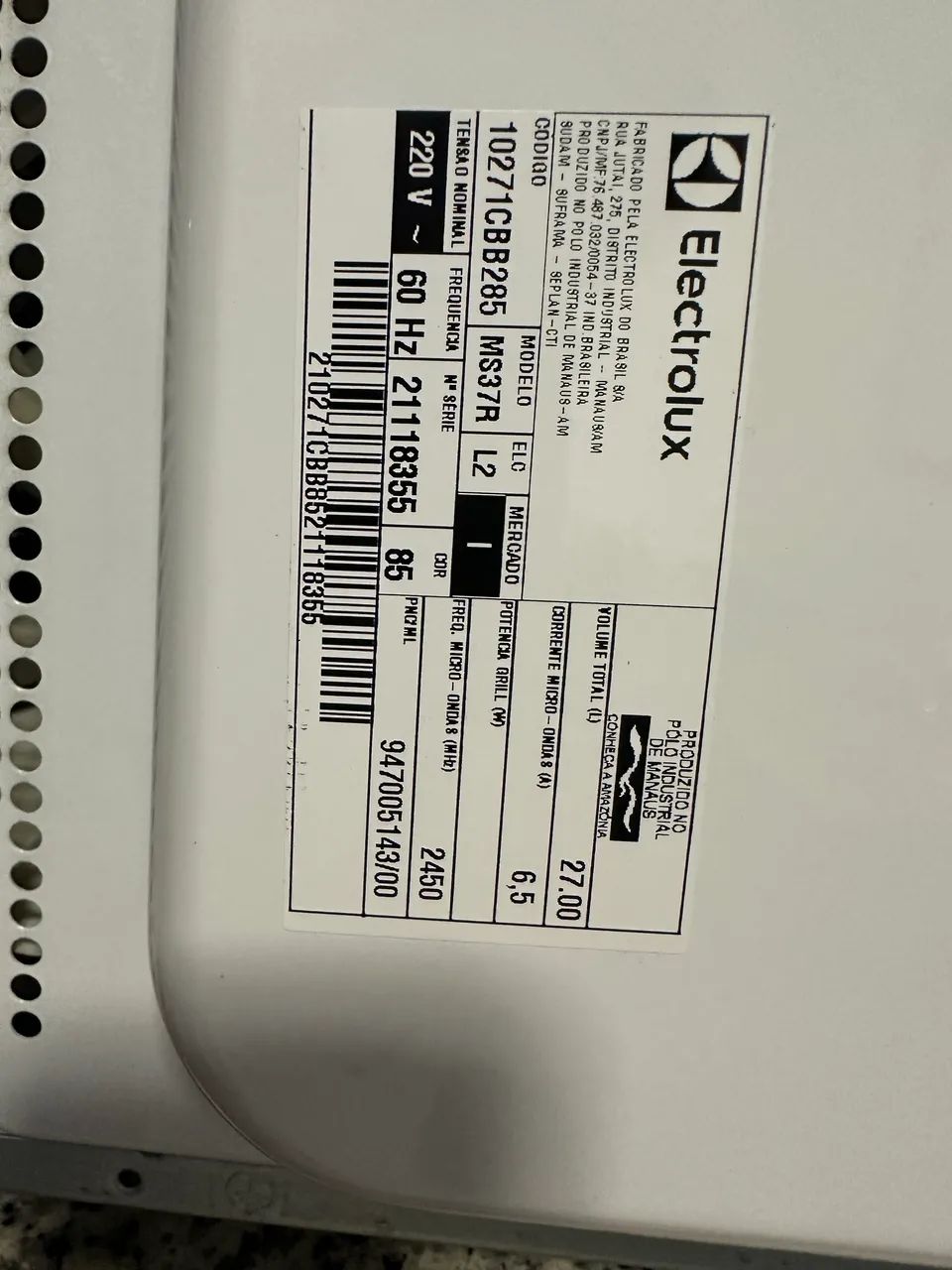 Microondas Electrolux 27L 220v - Foto 4