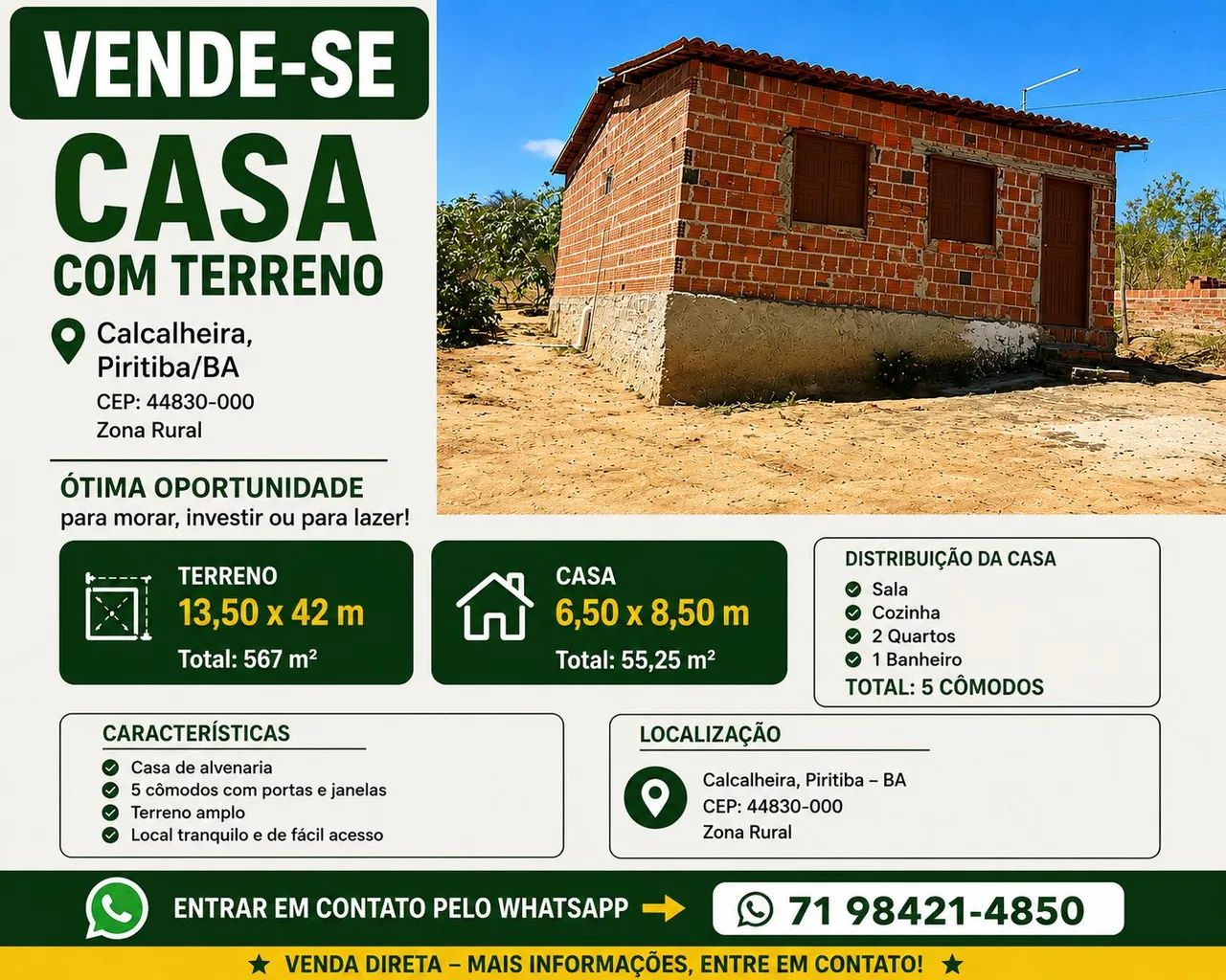 Vendo essa casa