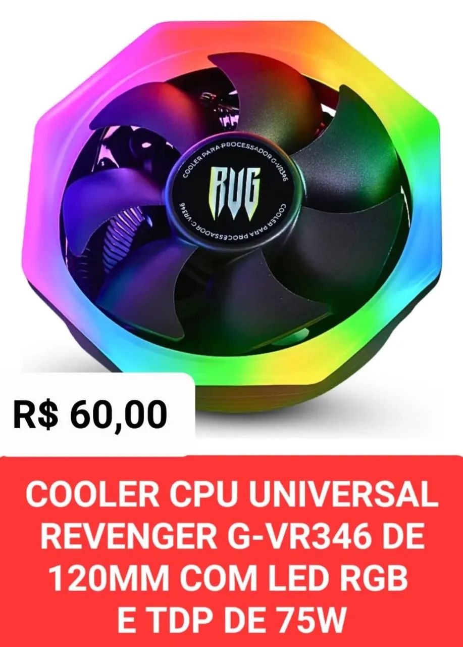 Coolers e Ventoinhas