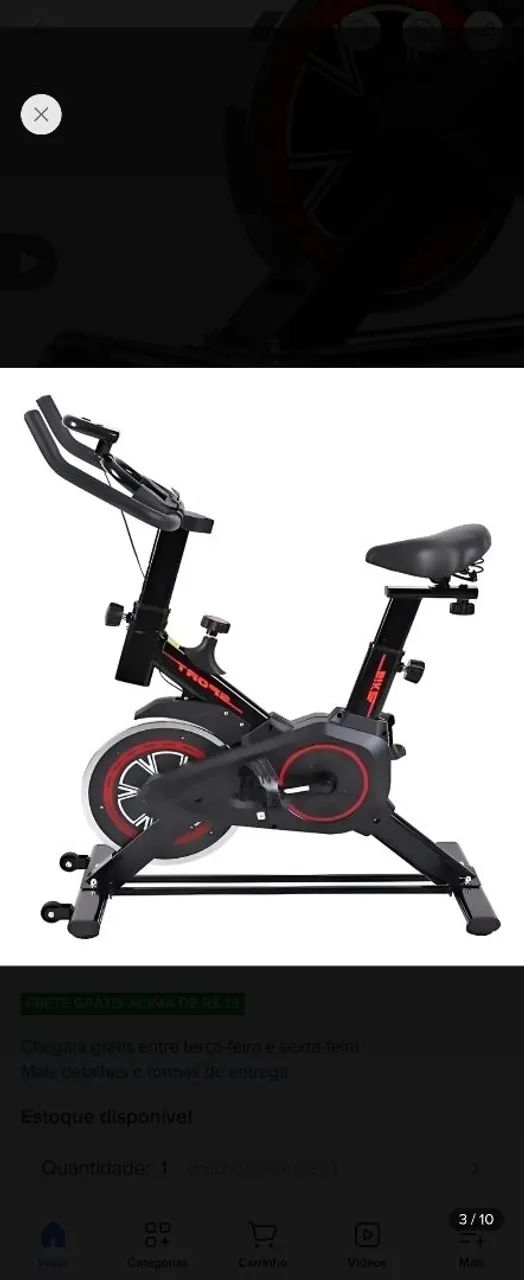 Bicicleta spinning 