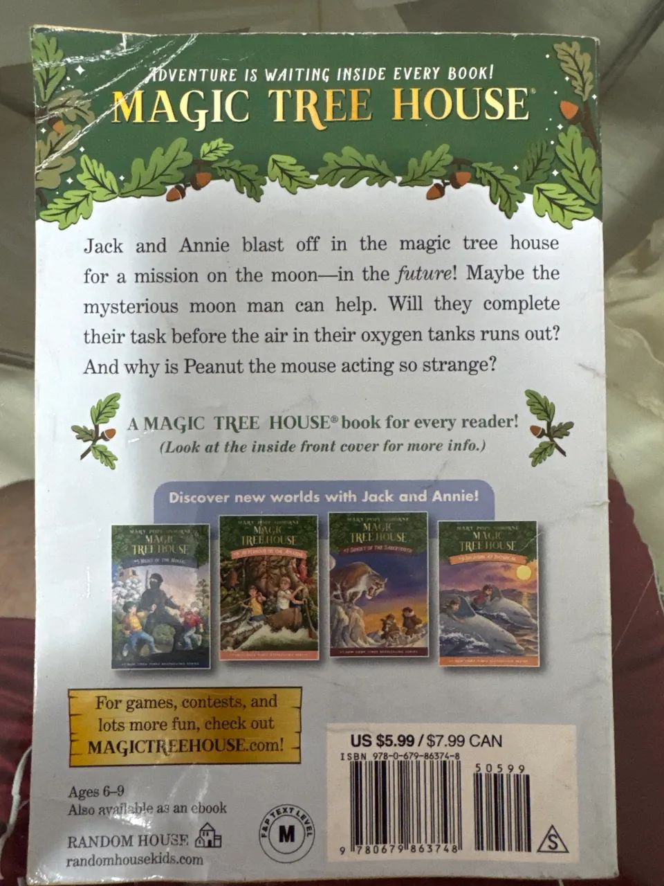 Magic on The Moon - Magic Tree House - Foto 2