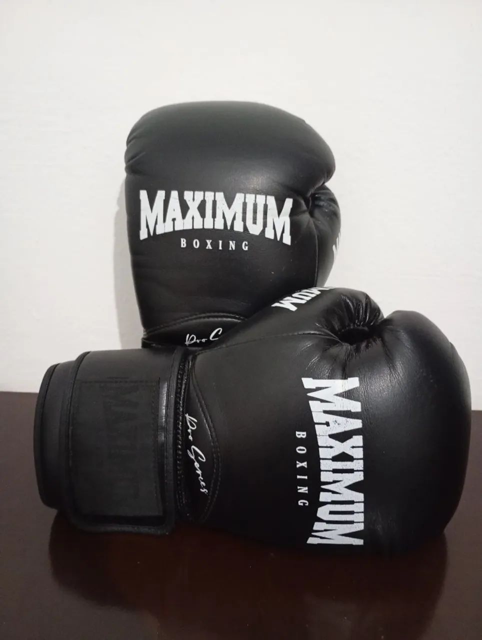 Luvas profissionais Maximum 12oz preta - Foto 2