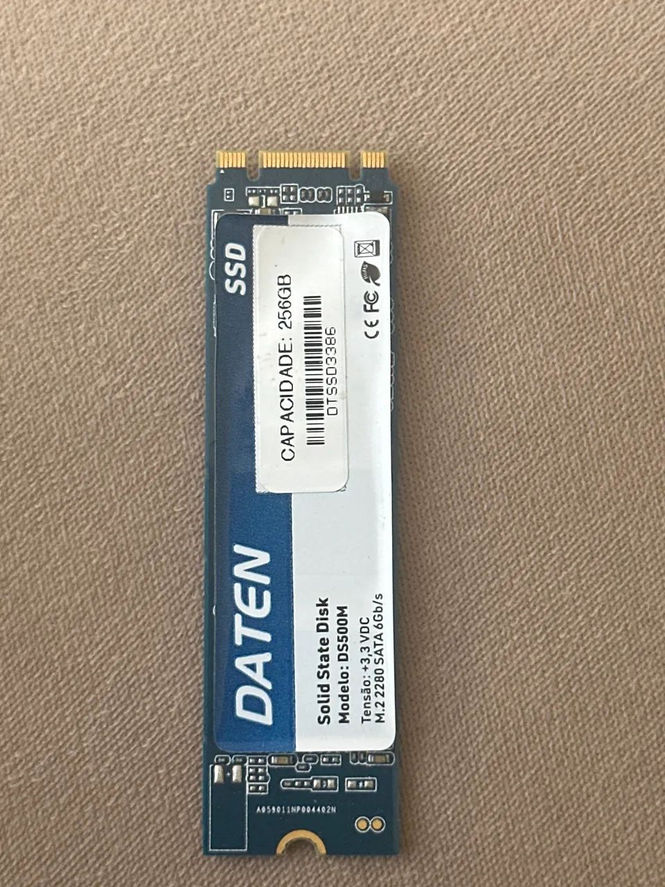 SSD M2 256GB DATEN - Foto 3