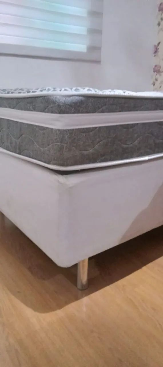 Cama box solteiro com colchão  - Foto 2