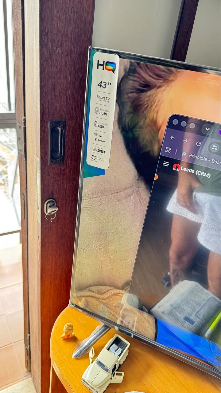 Vendo Tv smart 43 Polegadas no Plástico.  - Foto 4