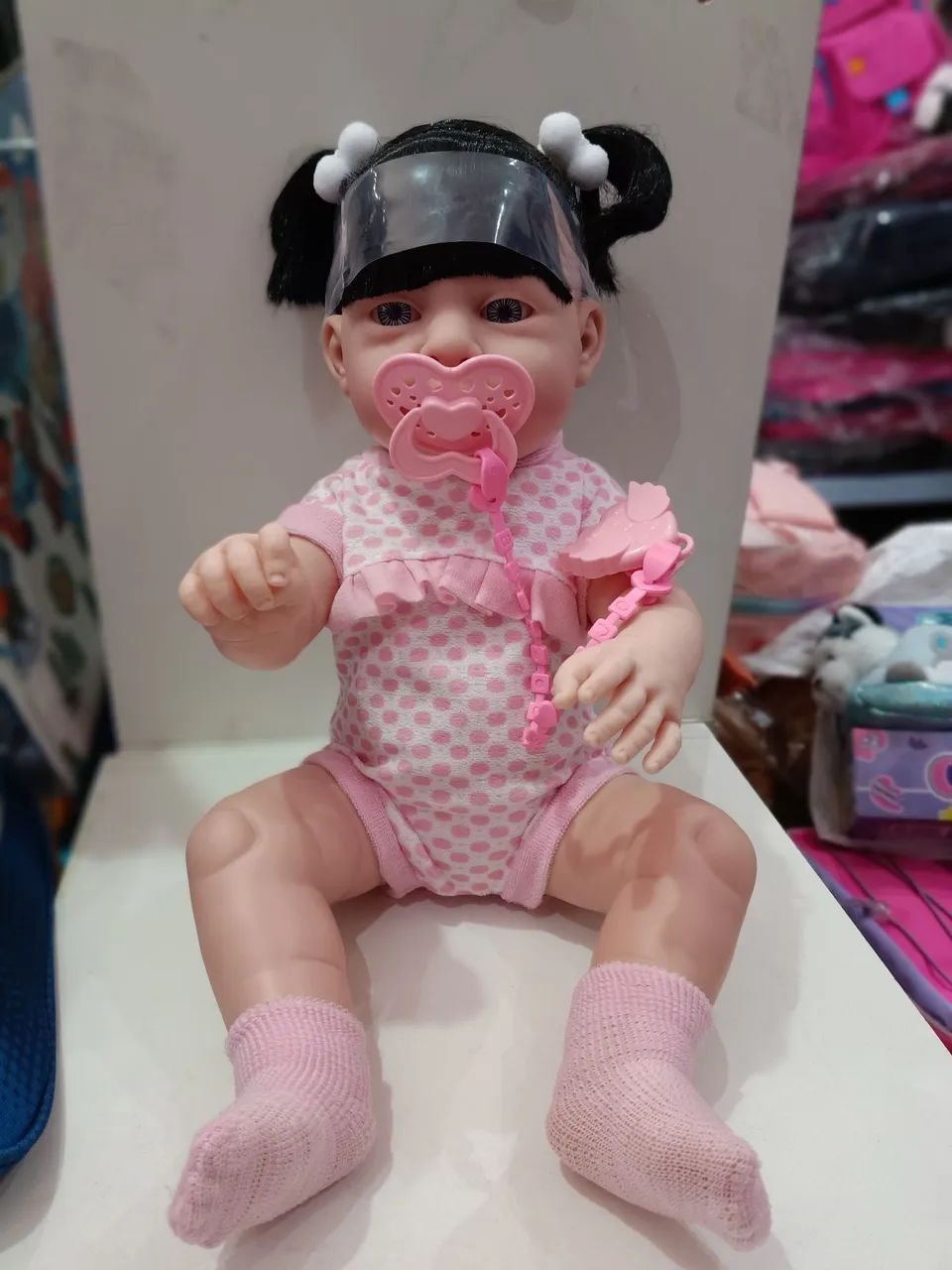OFERTA BONECA REBORN REALISTA 43CM 