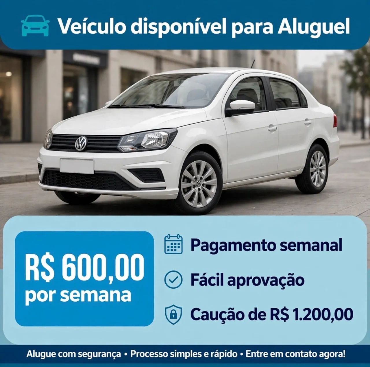 Volkswagen Voyage VOYAGE  Trendline 1.0 T.Flex 8V 4p 2015