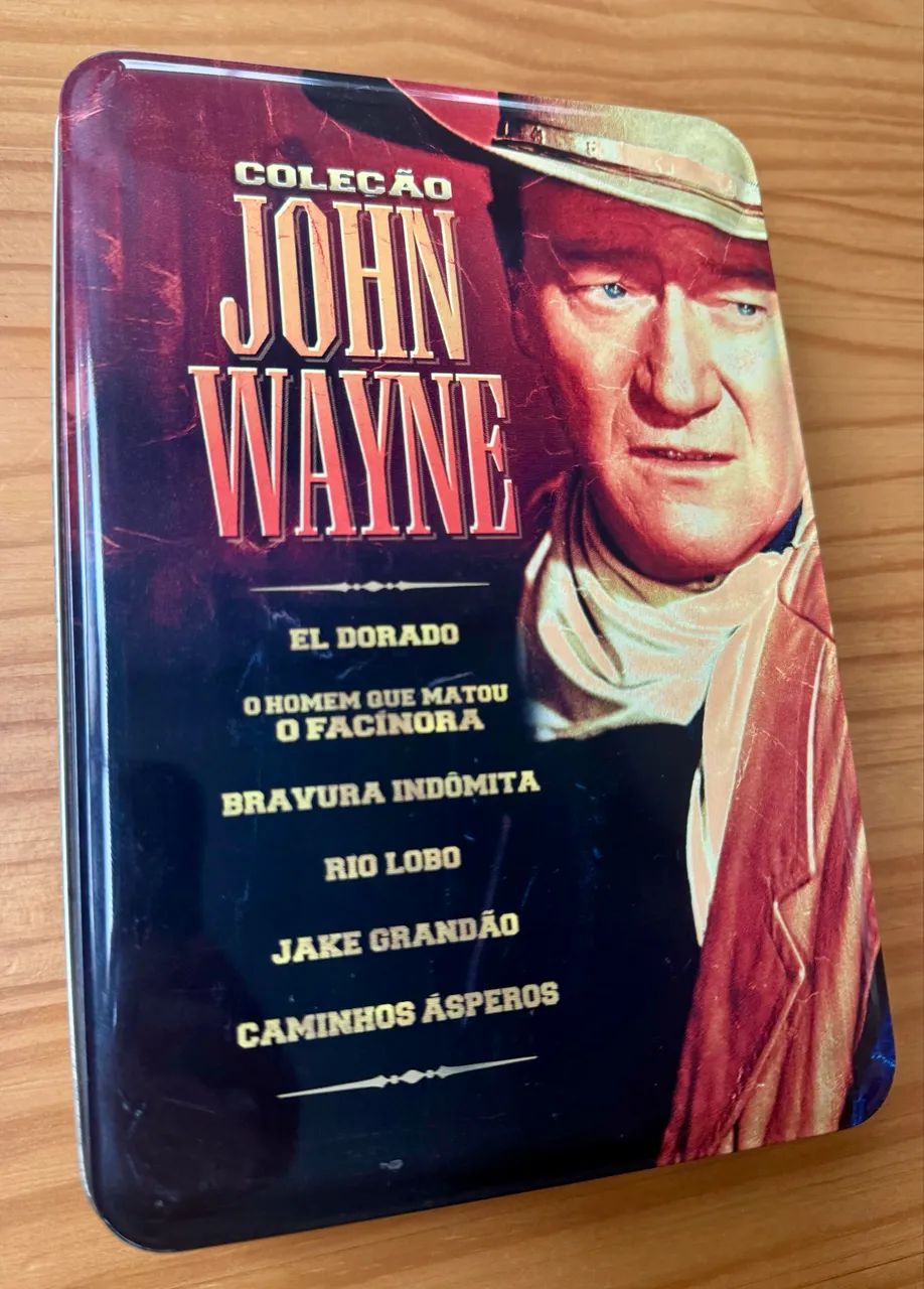 Coleção John Wayne - Box de Metal com 6 DVD?s - Foto 3