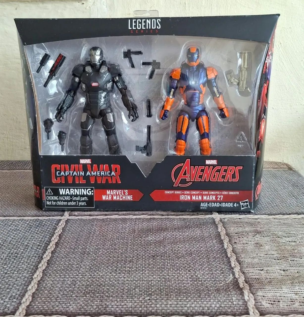 Marvel Legends War Machine E Iron Man Mark 27 Hasbro 