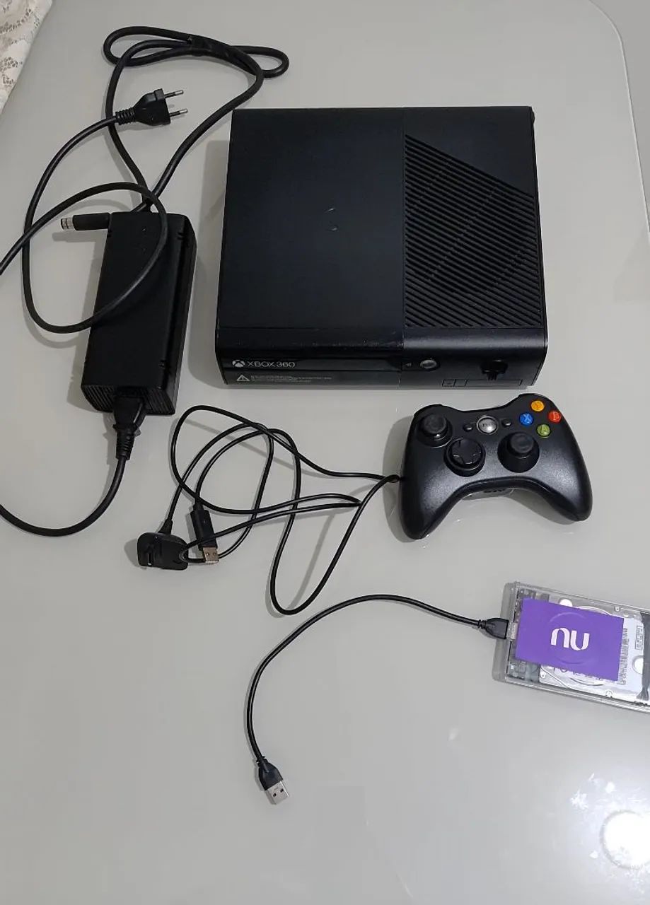 XBOX 360 SUPER SLIM - DESBLOQUEADO  - Foto 2