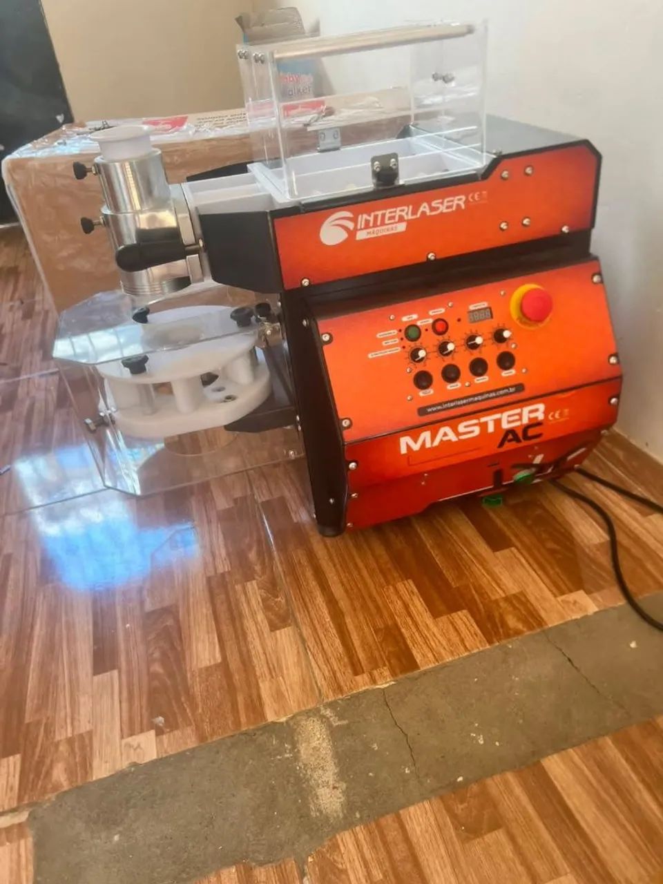 Máquina de modelar salgados inter laser nova 