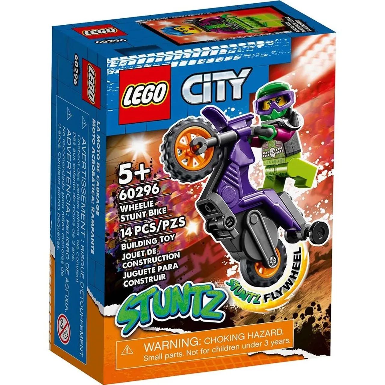 Lego city stuntz flywheel