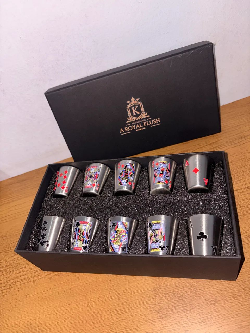 Kit Shots de Poker Royal Flush NOVO! - Foto 2