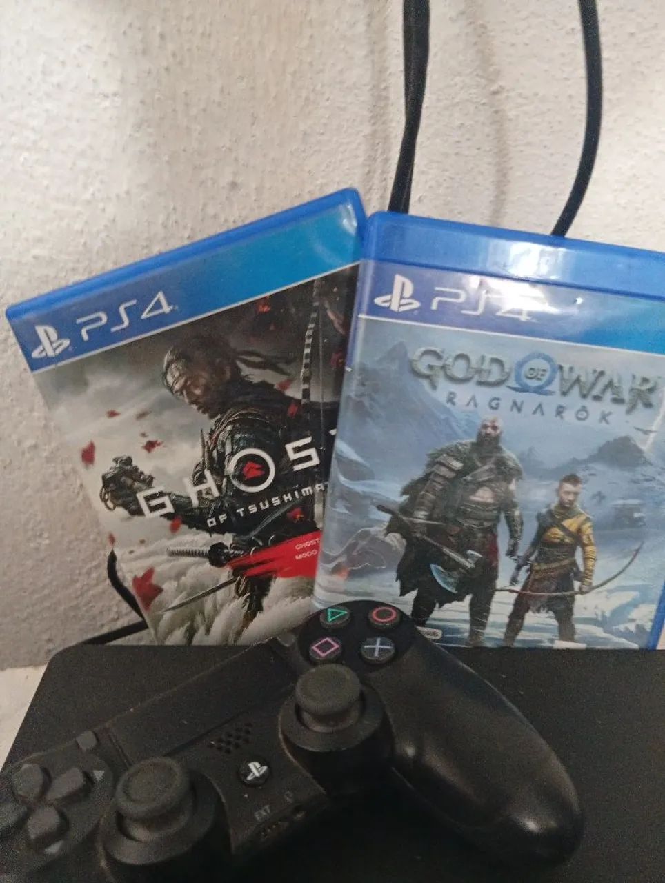 Ps4 slim com 1tb e leva 2 jogos - Foto 4