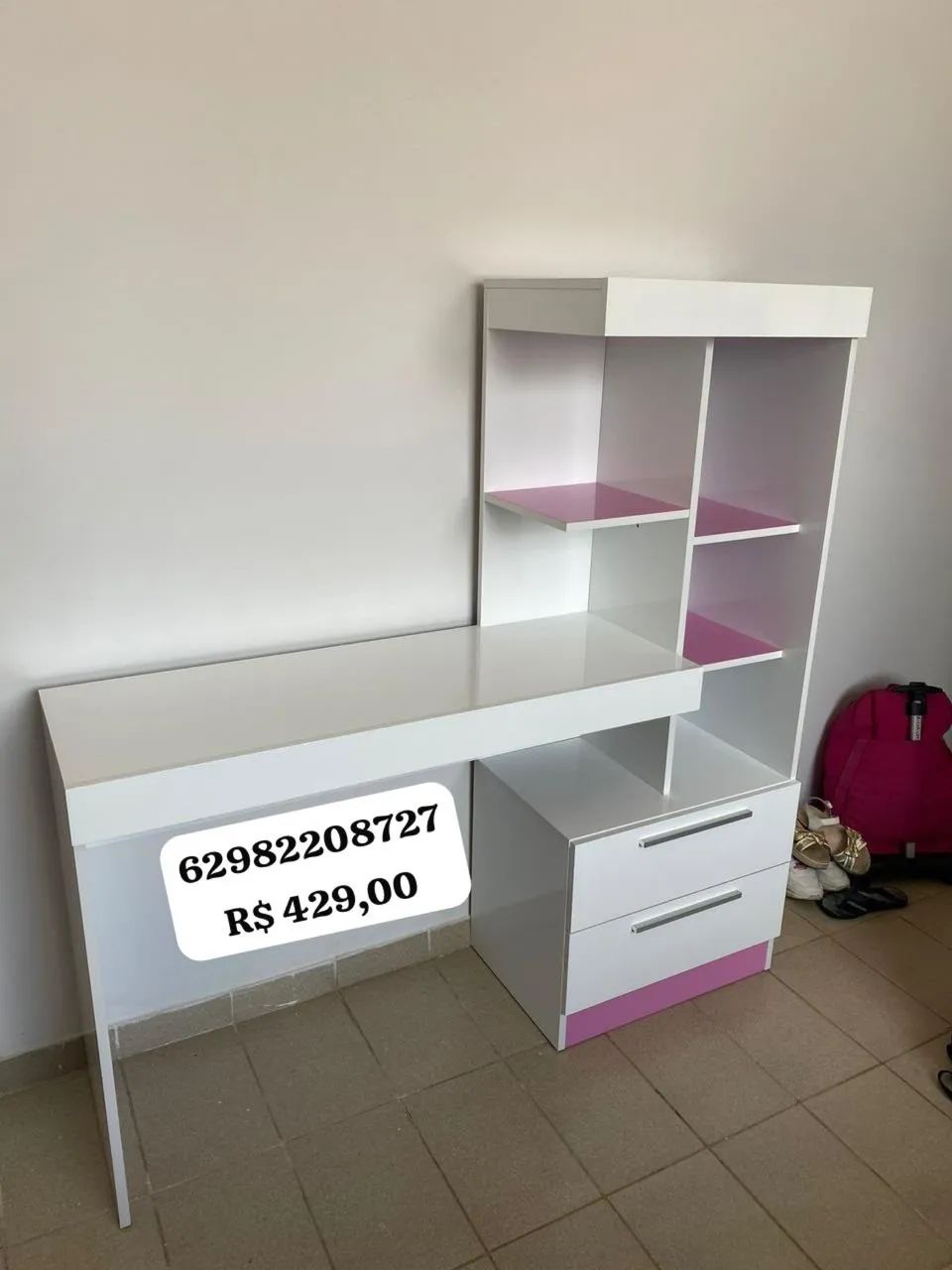 Mesa estudo/ entregamos e montamos  - Foto 3
