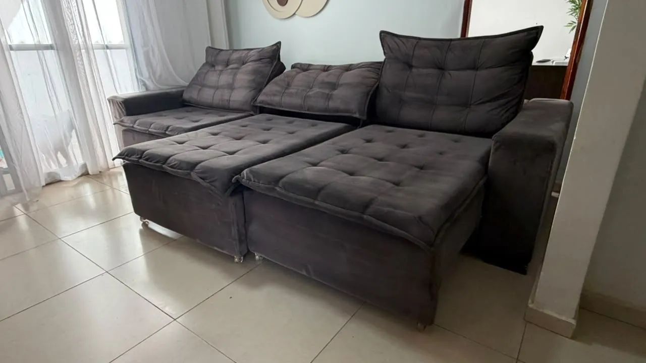 Sofá Retrátil e Reclinável  - Foto 2