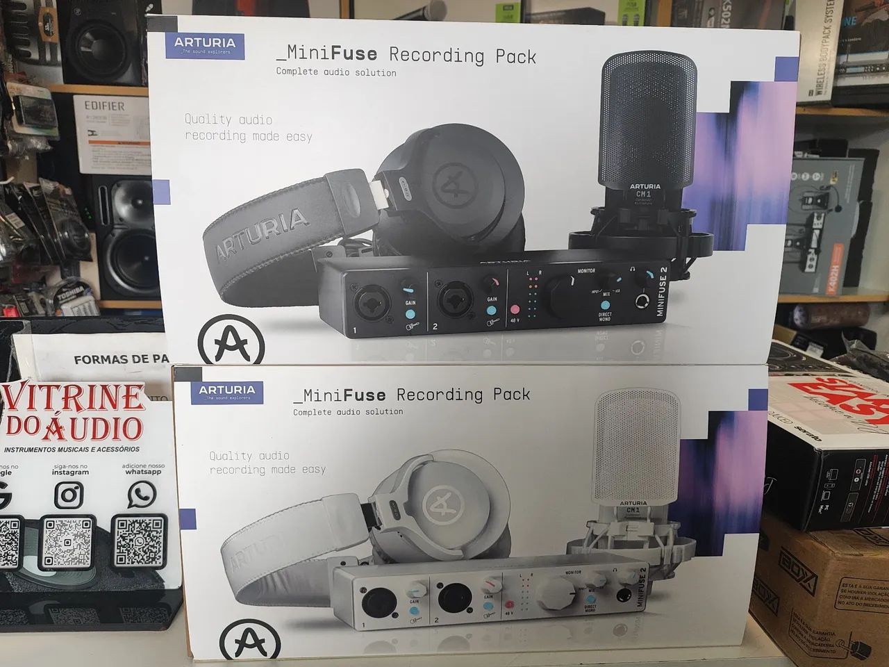 Kit Arturia Minifuse Recording Pack
