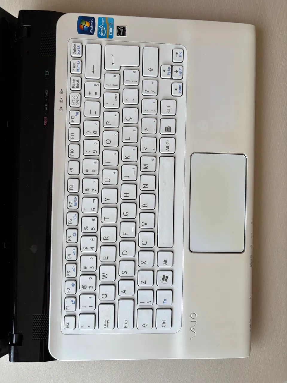 Notebook Sony Vaio i3 SSD 120GB - Conservado - Bateria OK