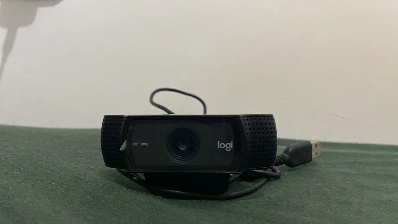 Webcam Logitech C920 Pro HD 1080p - Excelente Estado