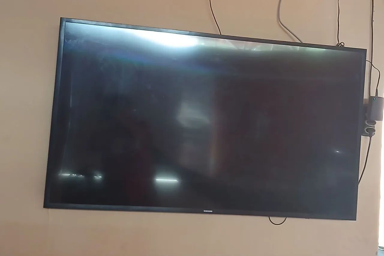 TV Samsung smart  49 polegadas  bem conservada 