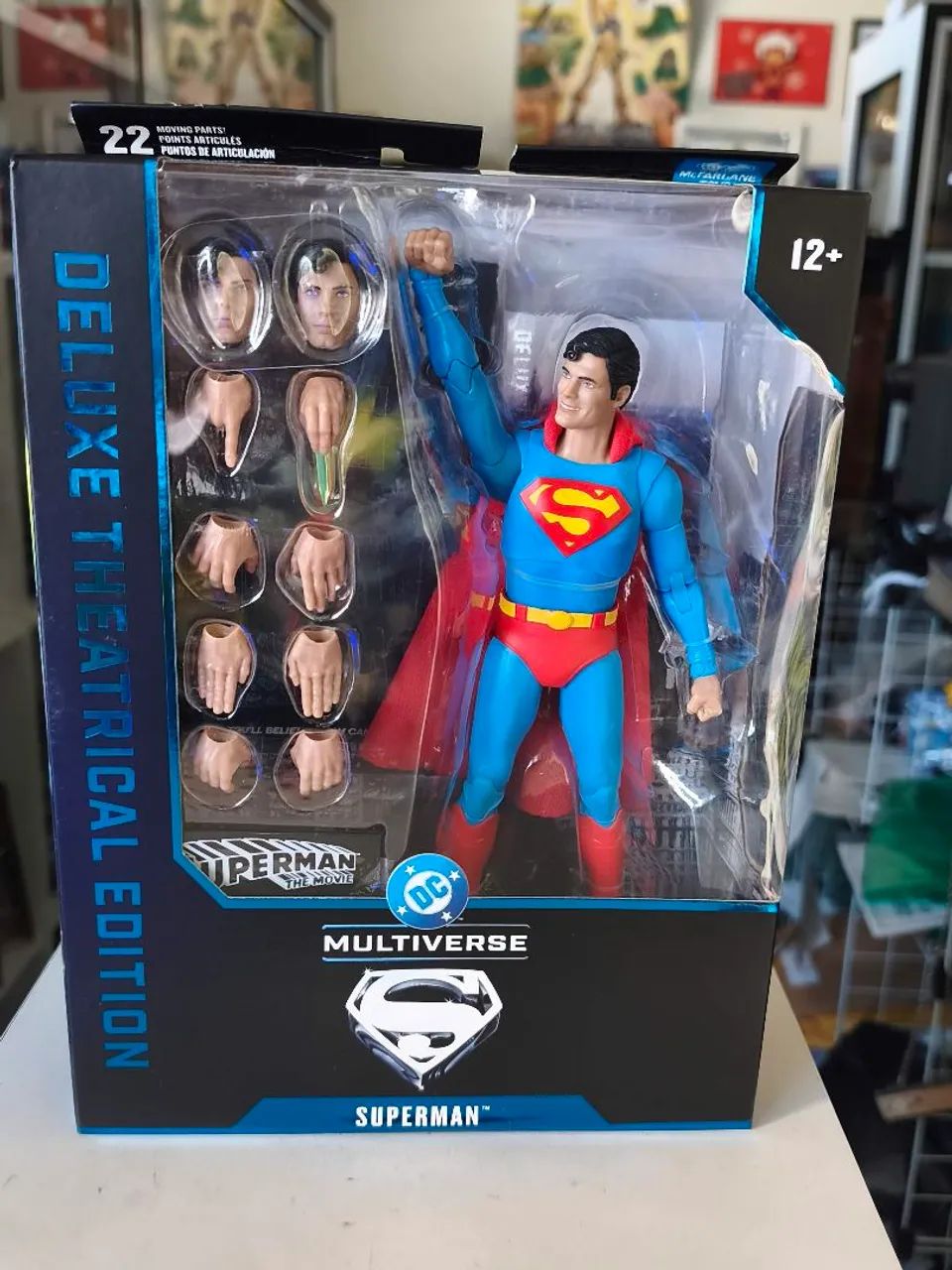 Boneco Superman Multiverse deluxe Edition 